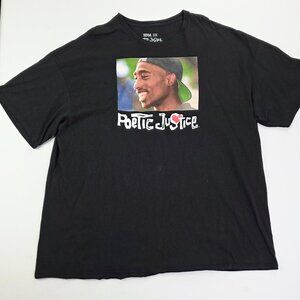 Poetic Justice Size Mens 3X Ripple Junction Tupak Shakur Short Sleeve Cotton Tee